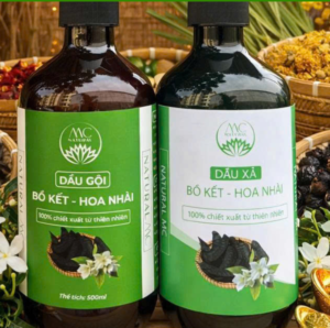 Giới thiệu dịch vụ gia công dầu gội bồ kết không sulfate