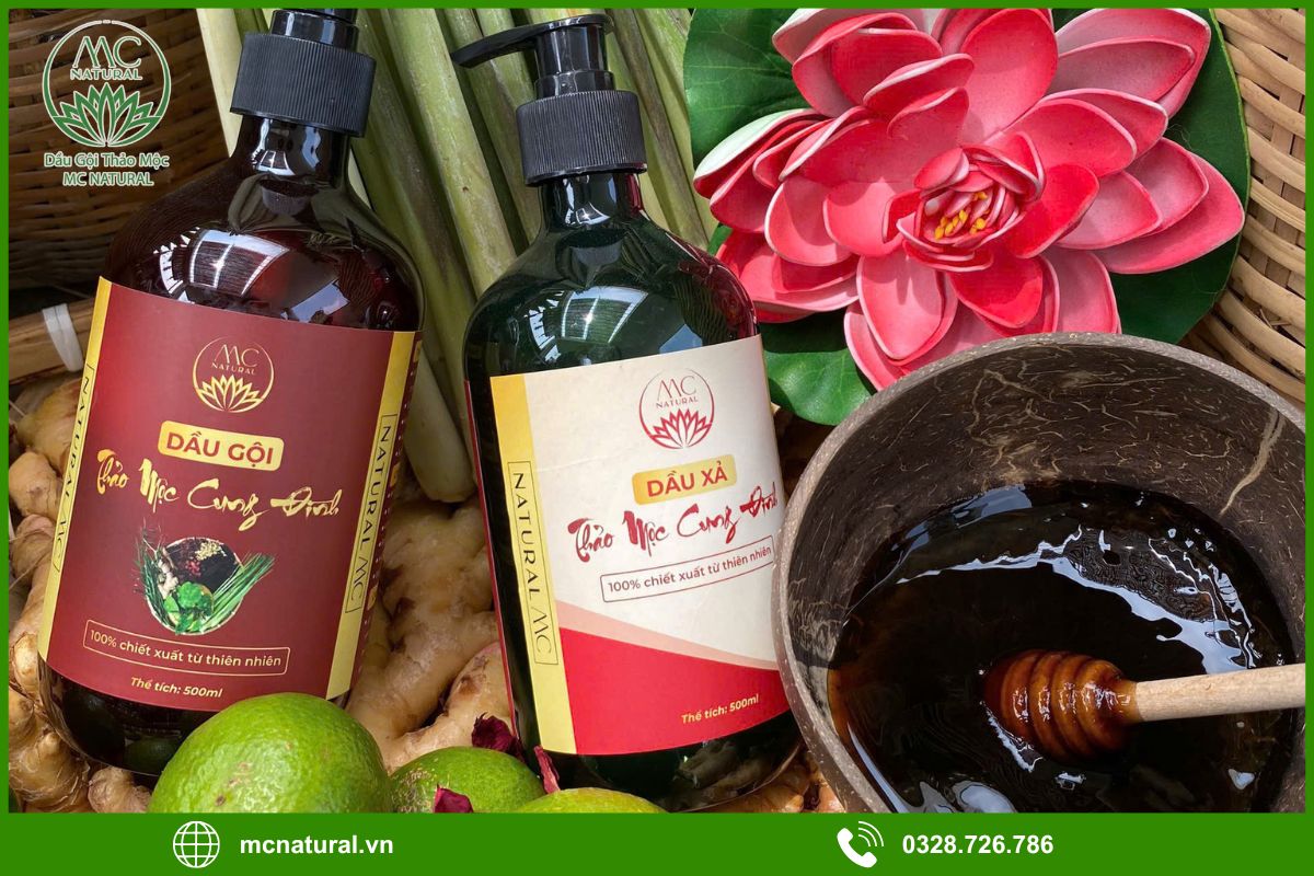 MC Natural - Công ty gia công dầu gội bồ kết cho spa chuyên nghiệp