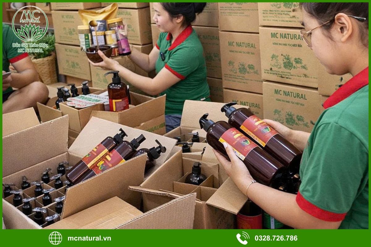 Ưu điểm của dịch vụ gia công dầu gội bồ kết cho spa 